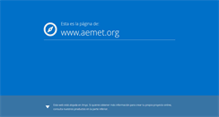 Desktop Screenshot of aemet.org